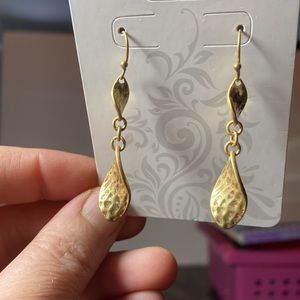 new Lia Sophia gold earrings